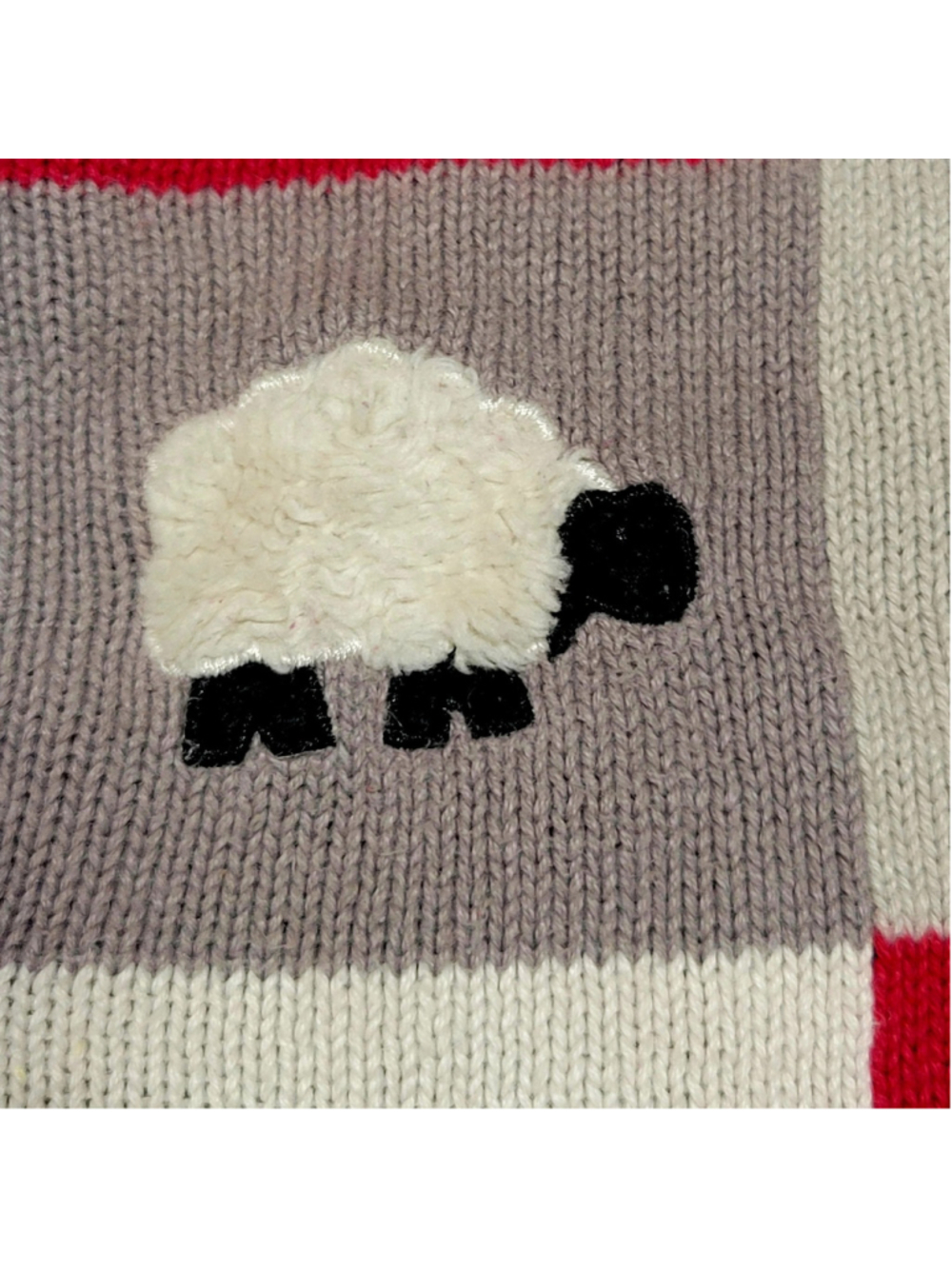 Blair Boutique Sheep Cardigan Button-Up Sweater Size 3X Whimsical Cottagecore